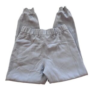 Lululemon On the Fly Jogger Pants Light Purple Grey Woven Size 6